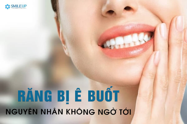 răng bị ê buốt